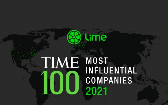 Lime makes Time’s list of 100 most influential companies