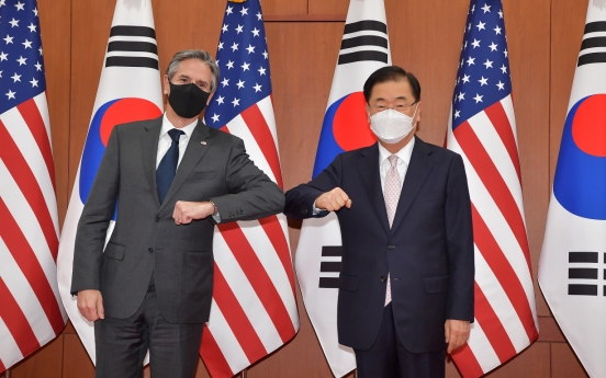 Top diplomats of S. Korea, US to hold bilateral talks at G7 session in London