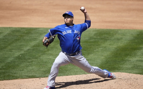 Blue Jays' Ryu Hyun-jin picks up ho-hum win in return from injured list