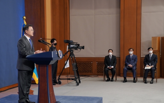 [News Focus] Moon's leaflet stance effort to manage NK ties before summit with Biden: experts