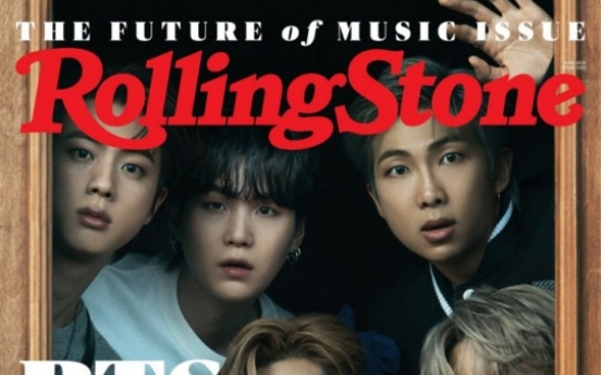 [Today’s K-pop] BTS graces cover of Rolling Stone