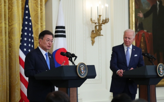 Biden says US will provide COVID-19 vaccines for all S. Korean troops