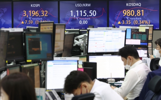 Seoul stocks open lower on inflation worries