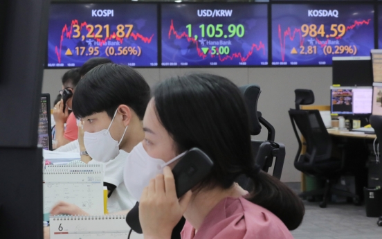 Seoul stocks up for 3rd day on recovery hopes