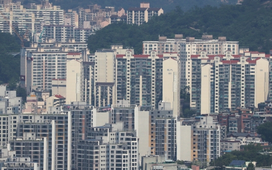 Apartment prices in greater Seoul grow over 1% for 5th month in May: data