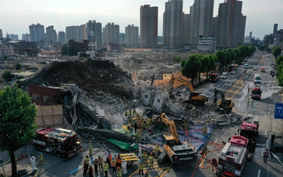 Building collapse in Gwangju leaves at least 9 dead