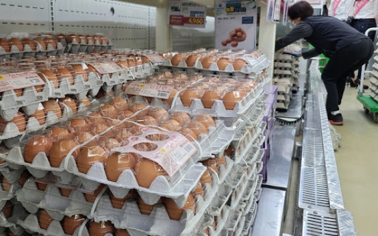 S. Korea extends temporary removal of import duties on eggs to year-end