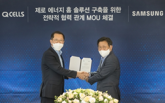 Samsung, Hanwha Q Cells join hands for home energy solutions