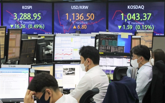 Seoul stocks open lower amid growing virus woes