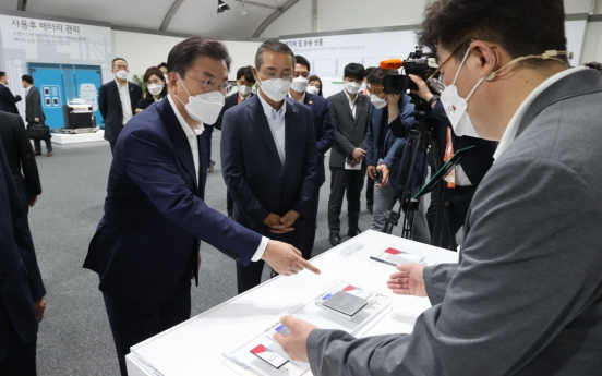 Korea pledges W40tr investment for battery leadership