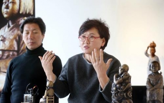 Sculptor couple slam Japan for trying to distort history of war crimes