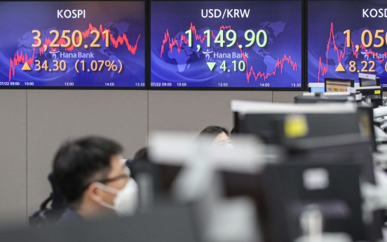 Seoul stocks snap 4-day losing streak on earnings hope