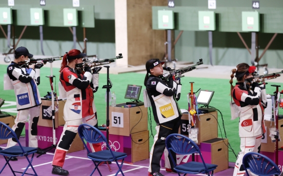 [Tokyo Olympics] Rifle shooters falter in bid for S. Korea's first medal