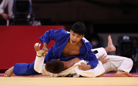 [Tokyo Olympics] An Baul wins bronze in men's judo