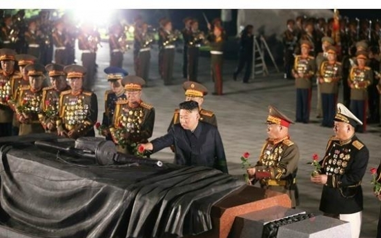 NK leader pays respects to fallen soldiers to mark anniversary of Korean War armistice