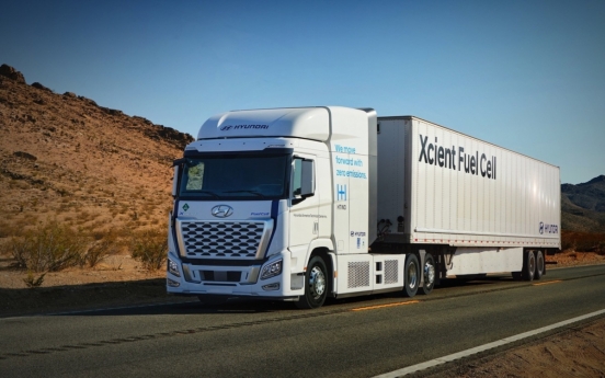 Hyundai's Xcient fuel cell trucks to hit the road in California