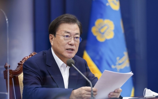 Moon says S. Korea at critical time in fight against coronavirus