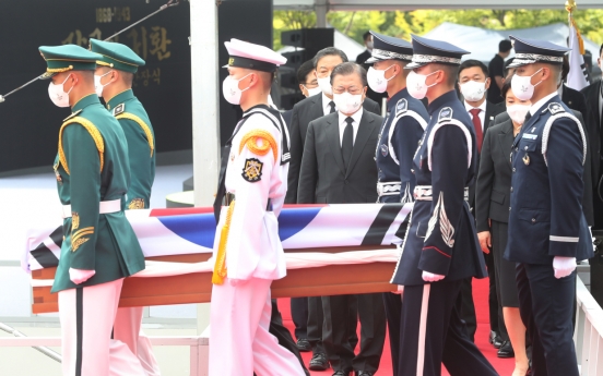 Independence fighter laid to rest in S. Korea, 78 years after death in Kazakhstan