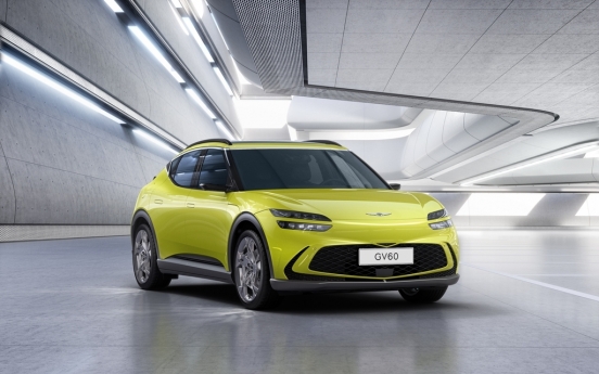 Genesis unveils design of GV60 electric SUV