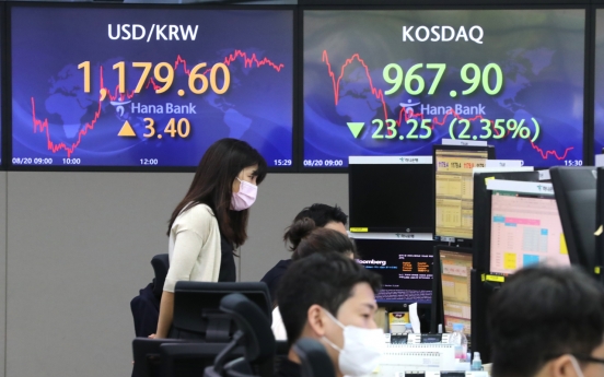 Seoul stocks slump more than 1% in US tapering worries