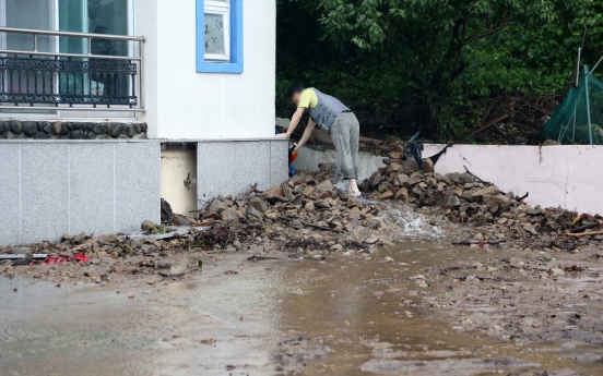 Typhoon Omais leaves behind flooded homes, damaged roads, railways in S. Korea