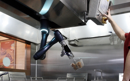 Robots to fry chicken at Kyochon