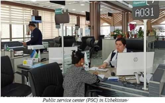 Uzbekistan is reforming rendering public services system