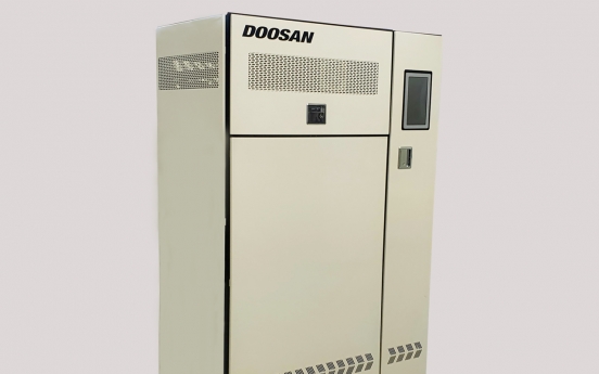 Doosan unveils industry’s most efficient fuel cells for homes, buildings