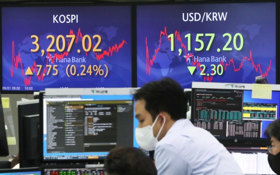 Seoul stocks up for 4th day on robust trade data