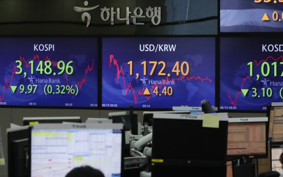 Seoul stocks open lower on profit-taking