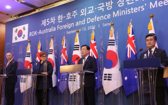 S. Korea, Australia urge N. Korea to return to dialogue 'without preconditions'