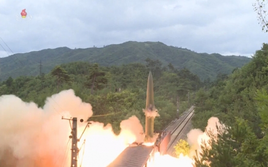 N. Korea missile launches show serious threat: Pentagon official