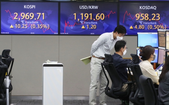 Seoul stocks open higher on easing US debt ceiling woes, earnings hope