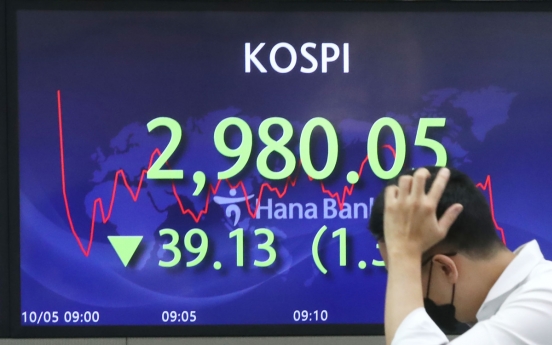 Seoul stocks open lower on US losses