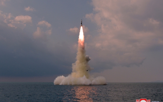 N. Korea confirms test-launch of new SLBM in state media report