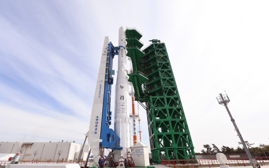 S. Korea prepares to launch 1st homegrown space rocket