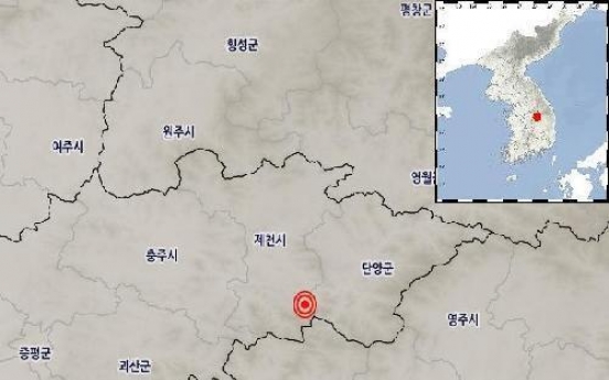 2.4 magnitude quake hits S. Korea's central region: KMA