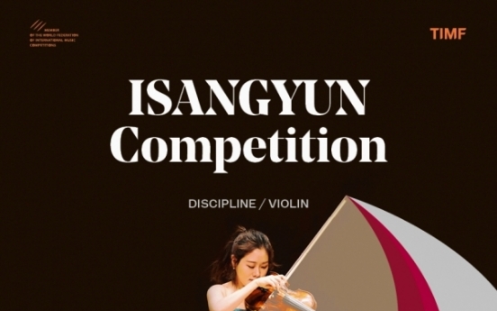 2021 Isang Yun Competition kicks off