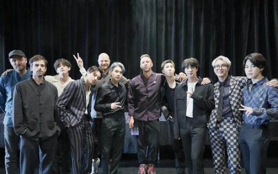 BTS-Coldplay collaboration ranks 20th on Billboard Hot 100