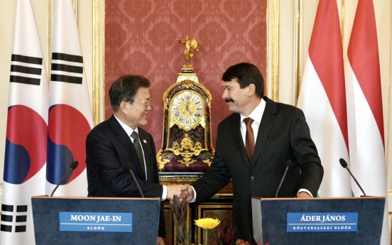 S. Korea, Hungary agree to upgrade ties as bilateral trade grows