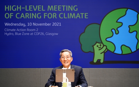 At COP26, KB chief vows ‘positive strategy’ for green shift