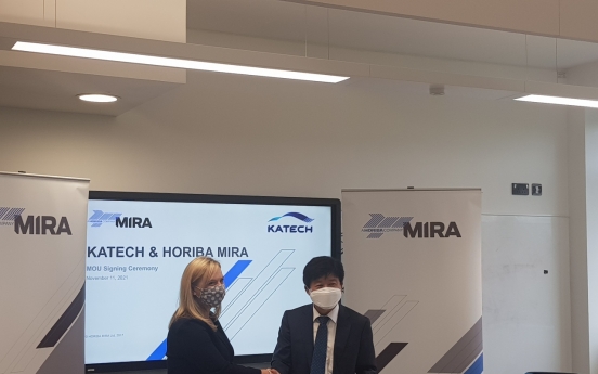 Katech partners with Horiba Mira for early commercialization of autonomous vehicles