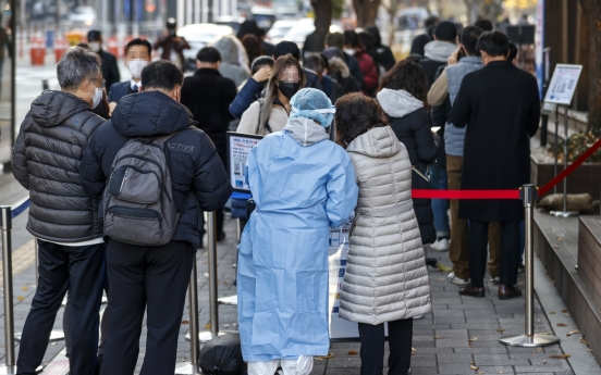 S. Korea's daily virus cases hit new record high amid relaxed virus curbs