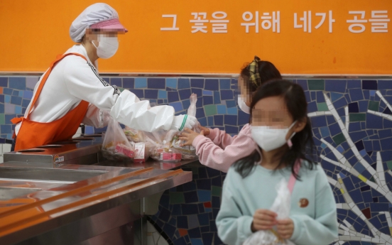 Lunch will be free for all Seoul kindergartners from March