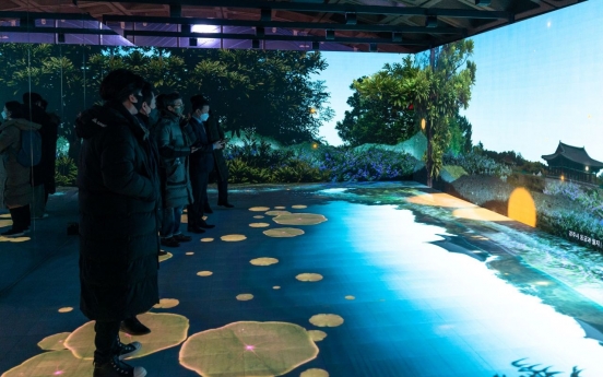 KOCCA unveils immersive media art, AI experience at ‘Age of Light’ project