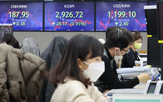 Seoul stocks tumbles to 13-month low ahead of Fed meeting