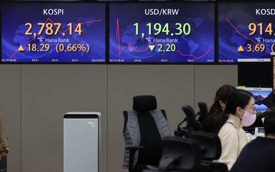 Seoul stocks open higher on Wall Street gains