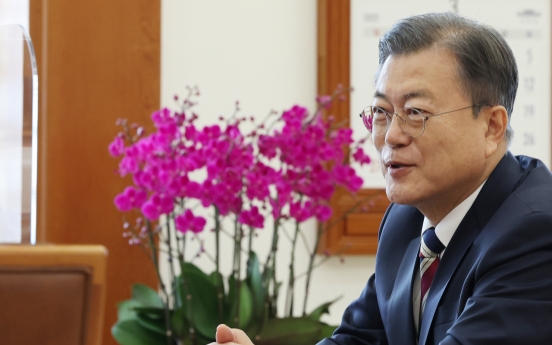 Moon says Biden-Kim summit is 'matter of time'