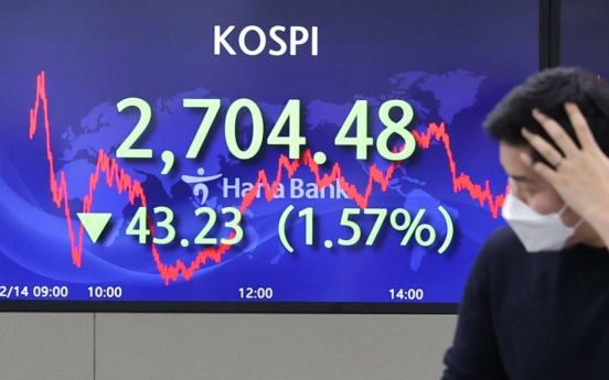 Foreigners net sellers of Korean stocks in Jan.