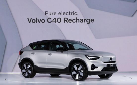 Volvo launches all-electric C40 Recharge SUV in S. Korea